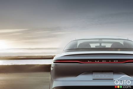 Lucid Air, arrière